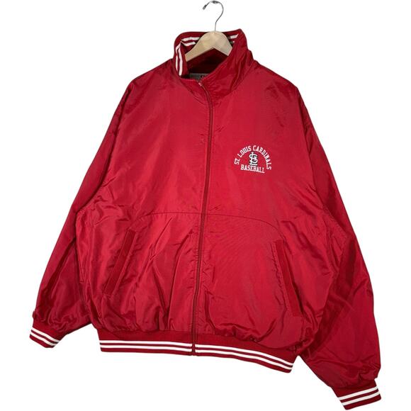 Vintage St. Louis Cardinals Mini Logo Full Zip MLB Jacket XL - Picture 3 of 7